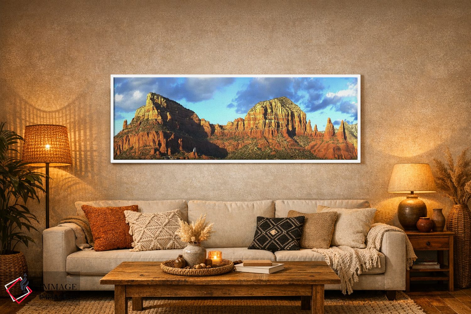 تابلو دکوراتیو Chapel Of The Holy Cross, Sedona, Arizona, USA,کلیسای ک… اثر پانورامیک ایمجز - D5W