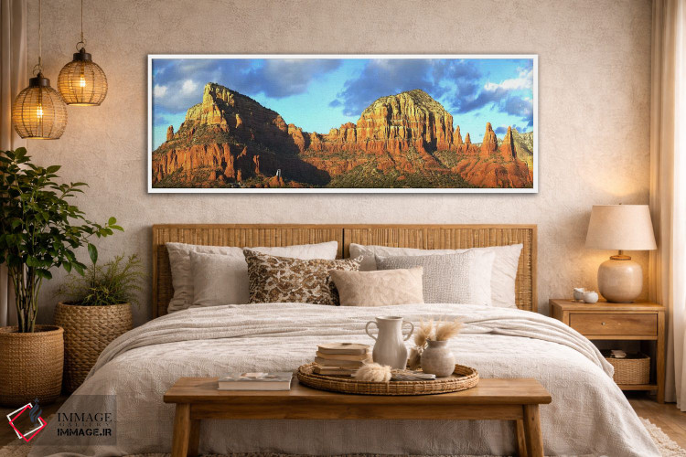تابلو دکوراتیو Chapel Of The Holy Cross, Sedona, Arizona, USA,کلیسای ک… اثر پانورامیک ایمجز - D4W