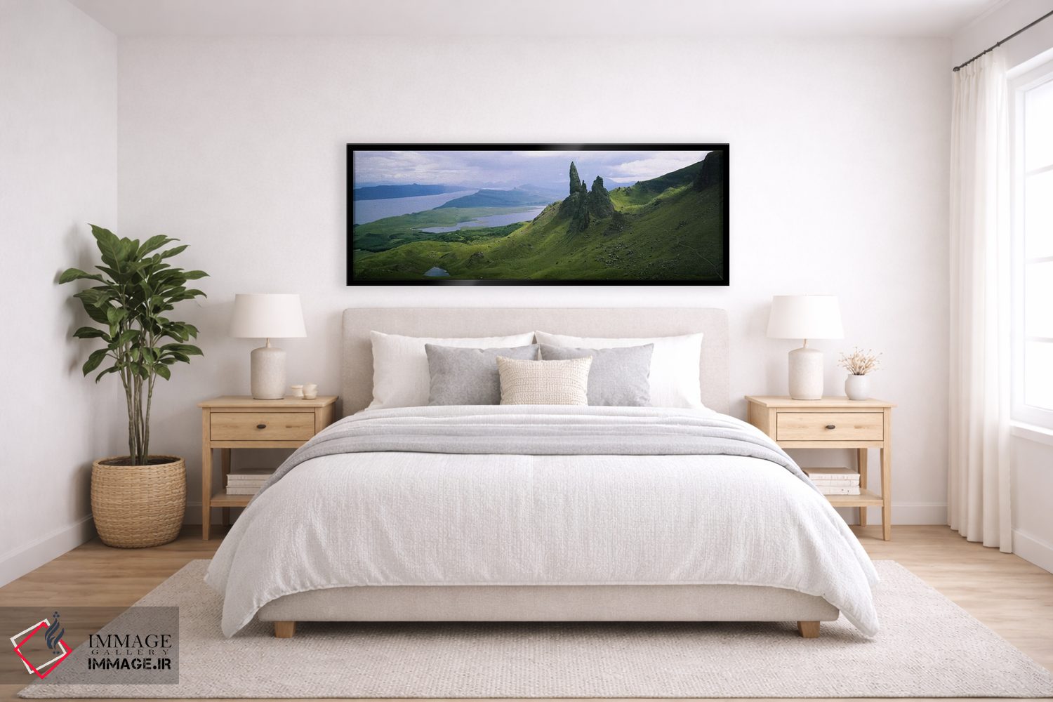 تابلو دکوراتیو Isle Of Skye, Inner Hebrides, Scotland,کوه استور با نما… اثر پانورامیک ایمجز - D6B