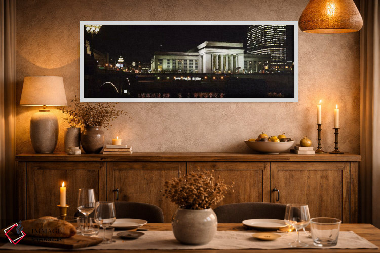 تابلو دکوراتیو 30th Street Station, Schuylkill River, Philadelphia, Pe… اثر پانورامیک ایمجز - D2W