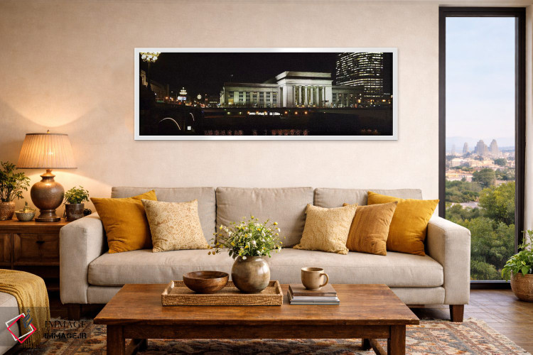 تابلو دکوراتیو 30th Street Station, Schuylkill River, Philadelphia, Pe… اثر پانورامیک ایمجز - D5W