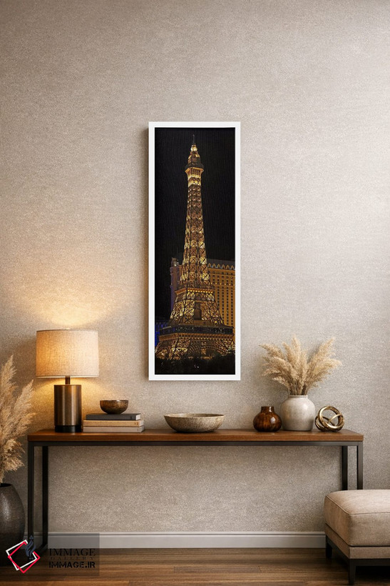تابلو دکوراتیو Paris Las Vegas, Las Vegas, Nevada, USA,ماکت برج ایفل ن… اثر پانورامیک ایمجز - D1W