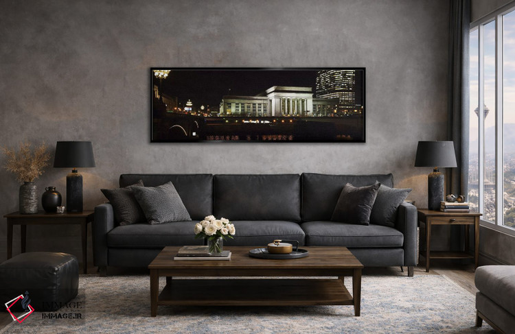تابلو دکوراتیو 30th Street Station, Schuylkill River, Philadelphia, Pe… اثر پانورامیک ایمجز - D6B