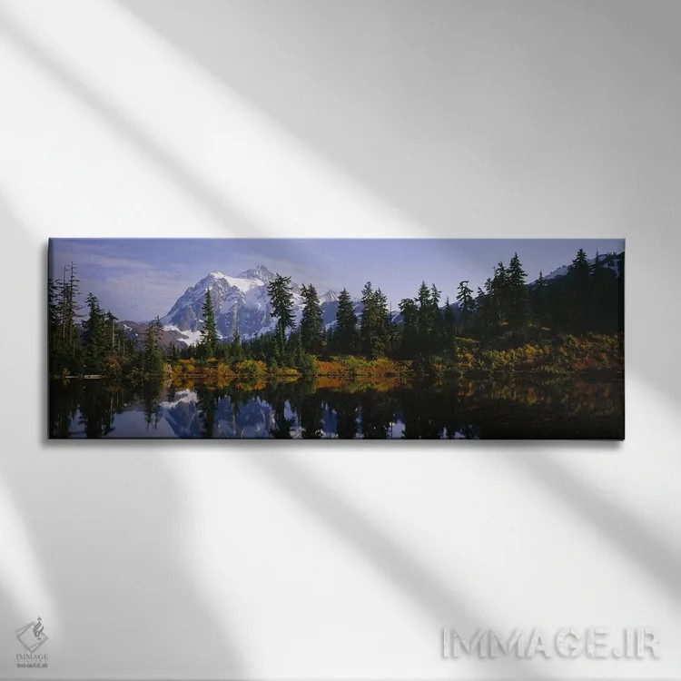 تابلو دکوراتیو Mount Shuksan, North Cascades National Park, Washington… اثر پانورامیک ایمجز - نمای روبهرو روی دیوار