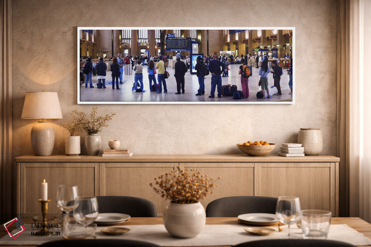 تابلو دکوراتیو 30th Street Station, Schuylkill River, Philadelphia, Pe… اثر پانورامیک ایمجز - D1W