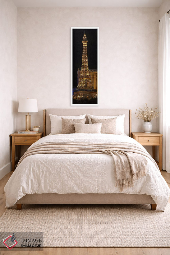 تابلو دکوراتیو Paris Las Vegas, Las Vegas, Nevada, USA,ماکت برج ایفل ن… اثر پانورامیک ایمجز - D4W