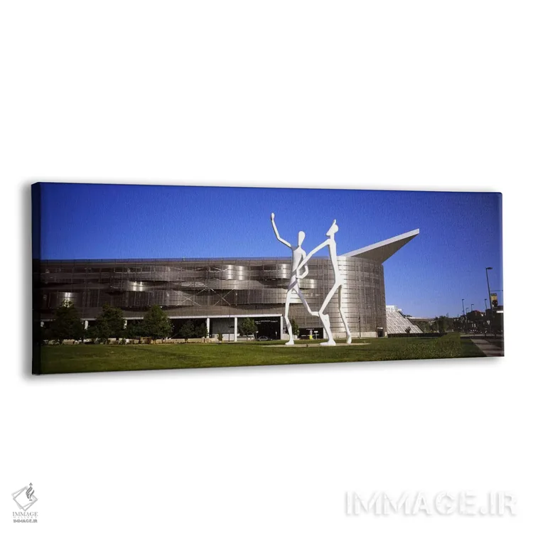 تابلو دکوراتیو Colorado Convention Center, Denver, Colorado, USA #2,مجسمه رقصندگان اثر جا… - نمای پرسپکتیو محصول