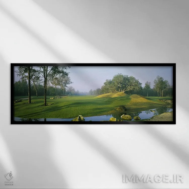 تابلو دکوراتیو 14th & 17th Holes), Haile Plantation Golf And Country C… اثر پانورامیک ایمجز - نمای قابدار مشکی