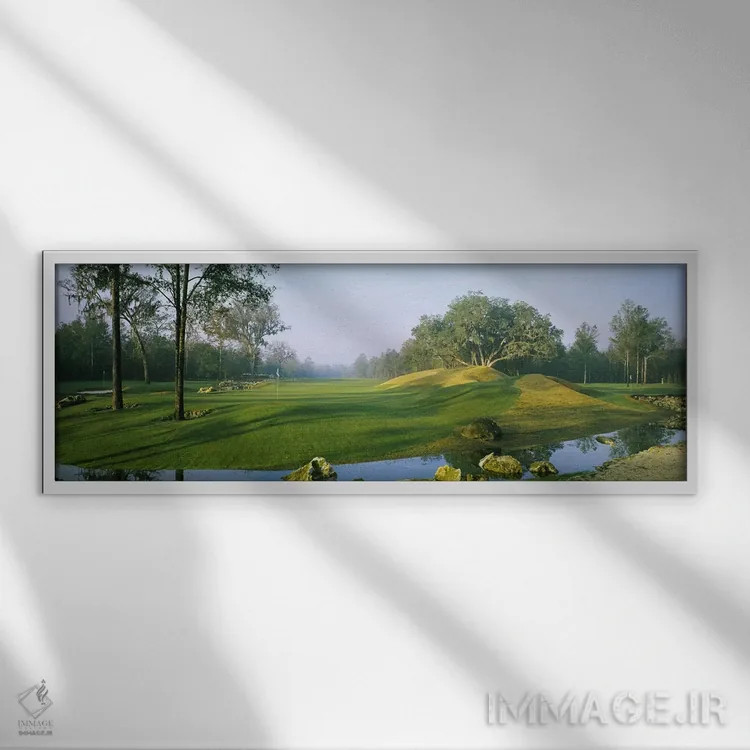 تابلو دکوراتیو 14th & 17th Holes), Haile Plantation Golf And Country C… اثر پانورامیک ایمجز - نمای قابدار سفید