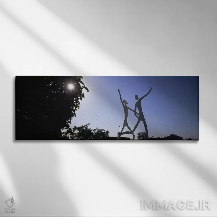 تابلو دکوراتیو Colorado Convention Center, Denver, Colorado, USA,نمای… اثر پانورامیک ایمجز - نمای روبهرو روی دیوار