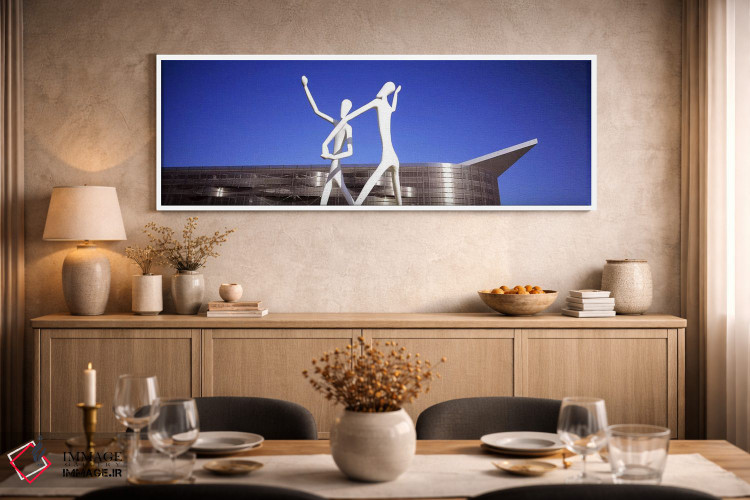 تابلو دکوراتیو Colorado Convention Center, Denver, Colorado, USA,مجسمه رقصندگان اثر جانات… - D2W