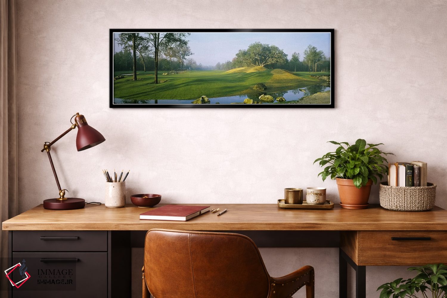 تابلو دکوراتیو 14th & 17th Holes), Haile Plantation Golf And Country C… اثر پانورامیک ایمجز - D3B