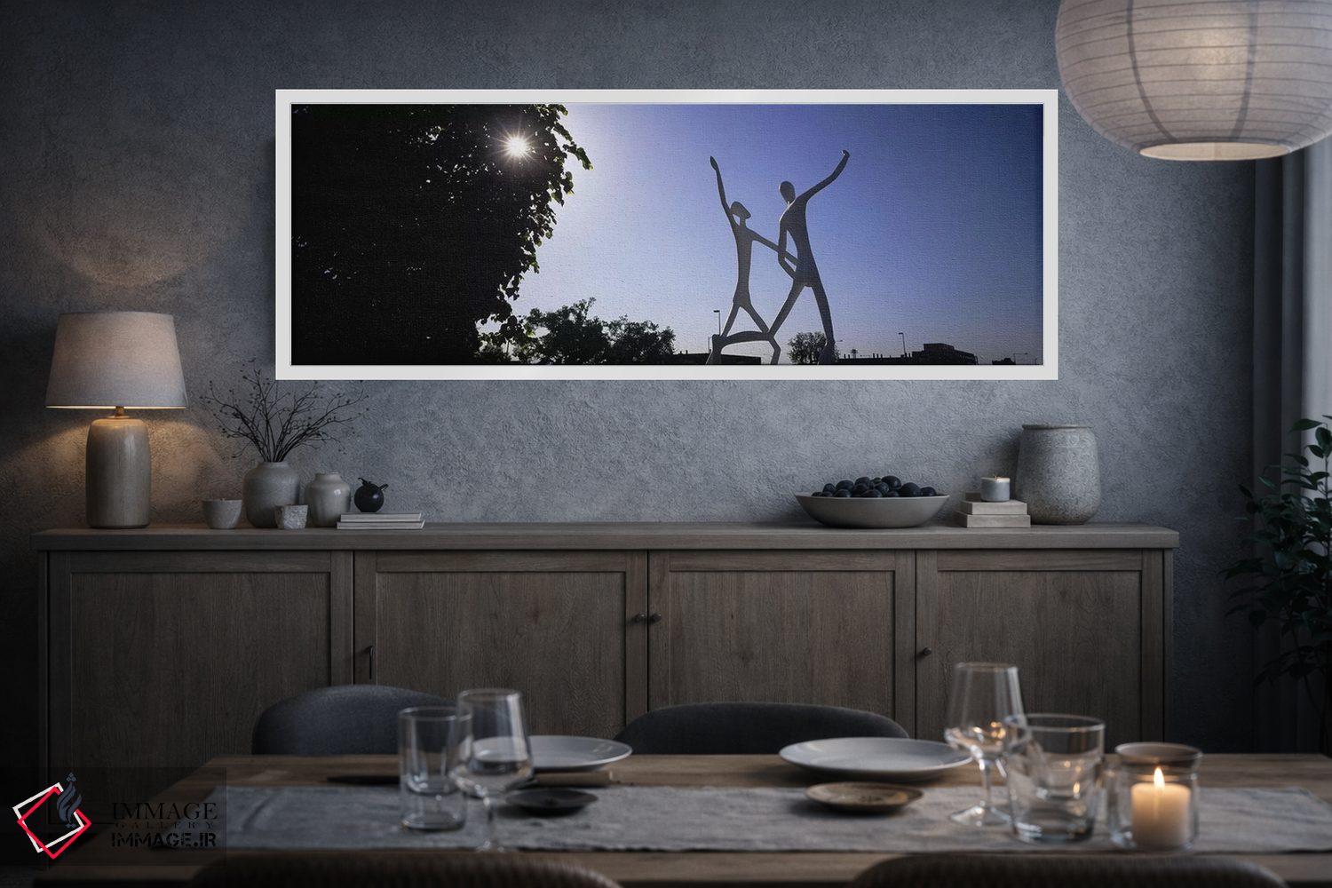 تابلو دکوراتیو Colorado Convention Center, Denver, Colorado, USA,نمای… اثر پانورامیک ایمجز - D3W