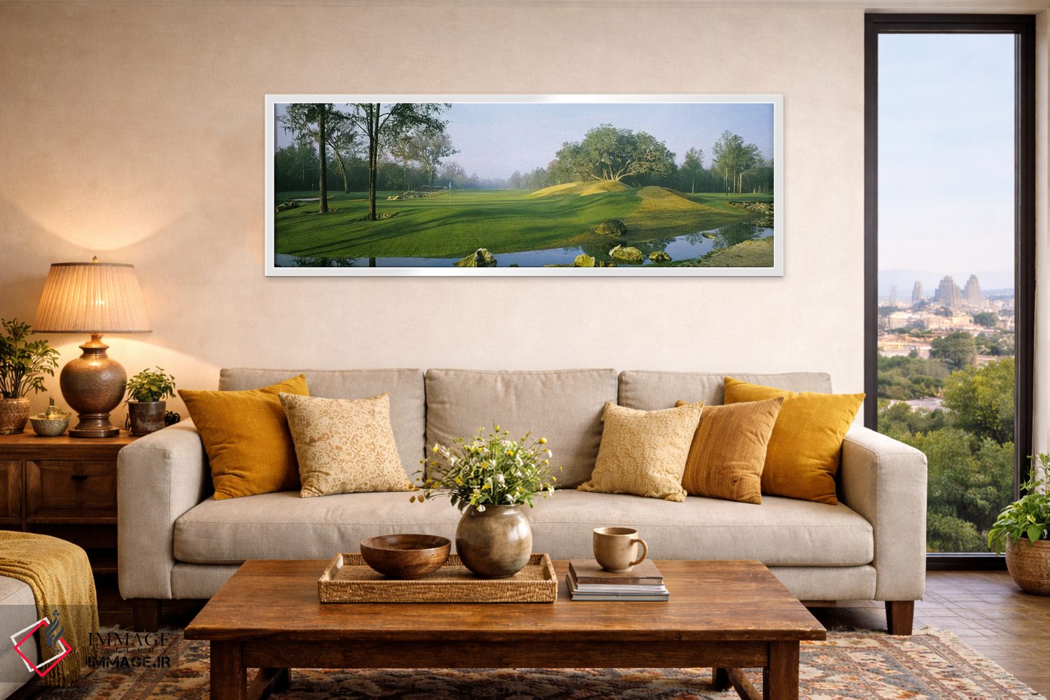 تابلو دکوراتیو 14th & 17th Holes), Haile Plantation Golf And Country C… اثر پانورامیک ایمجز - D5W