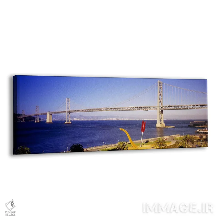 تابلو دکوراتیو Bay Bridge, San Francisco, California, USA,پل روی یک ور… اثر پانورامیک ایمجز - نمای پرسپکتیو محصول