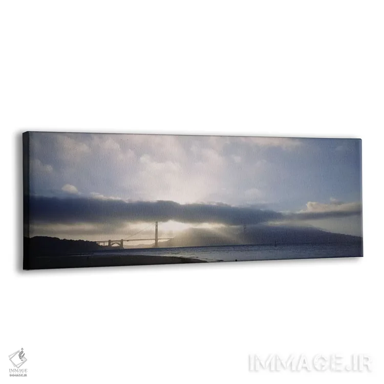 تابلو دکوراتیو Golden Gate Bridge, San Francisco, California, USA,سایه… اثر پانورامیک ایمجز - نمای پرسپکتیو محصول