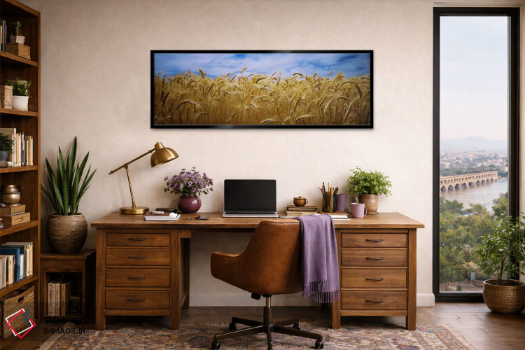 تابلو دکوراتیو Palouse Country, Washington State, USA,محصول گندم در حا… اثر پانورامیک ایمجز - D2B