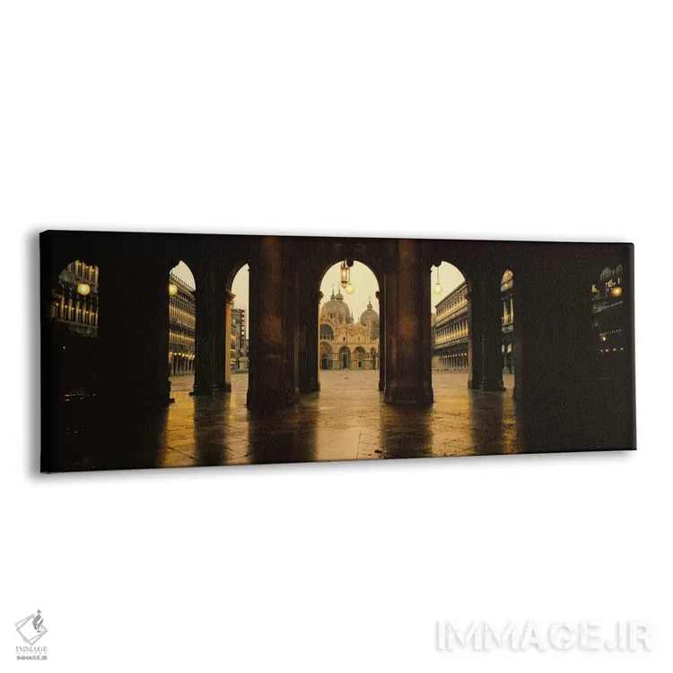تابلو دکوراتیو Venice, Italy,کلیسای جامع سن مارکو از نمای طاق مقابل ان… اثر پانورامیک ایمجز - نمای پرسپکتیو محصول