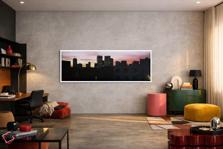 تابلو دکوراتیو Century City, City of Los Angeles, California, USA,سایه… اثر پانورامیک ایمجز - D4W