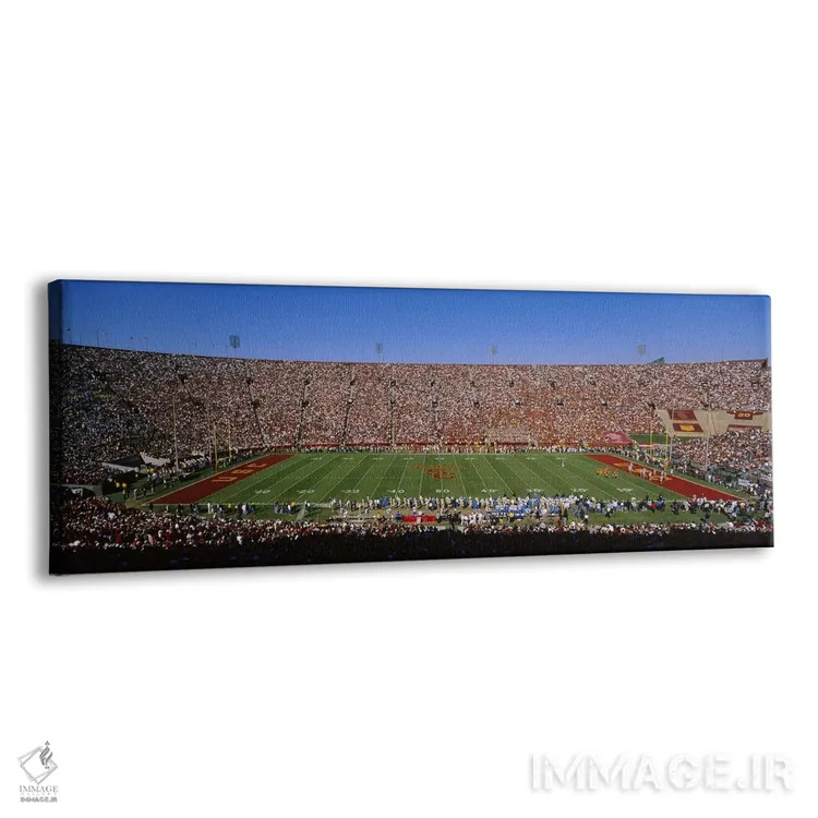 تابلو دکوراتیو Los Angeles Memorial Coliseum, City of Los Angeles, Cal… اثر پانورامیک ایمجز - نمای پرسپکتیو محصول