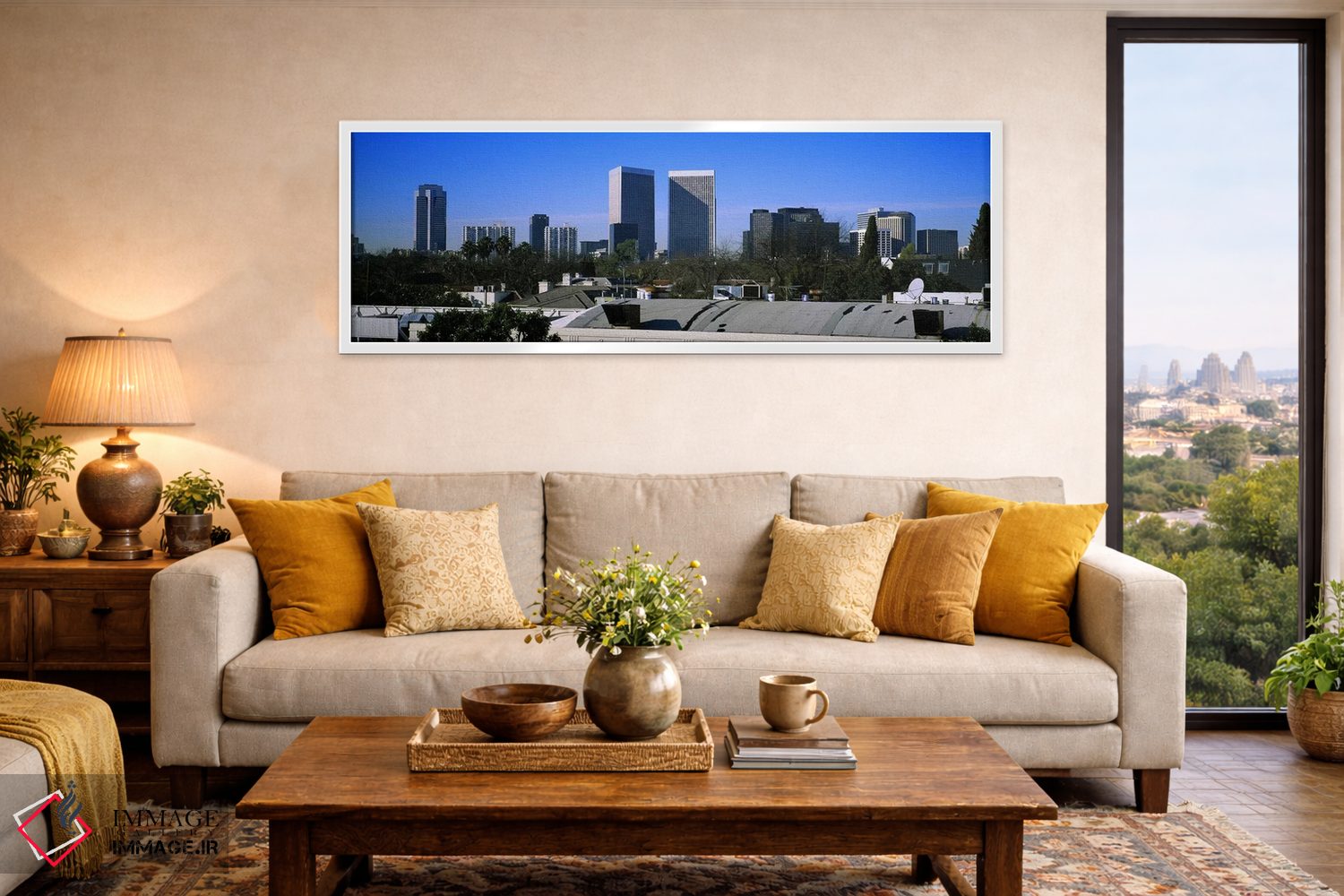 تابلو دکوراتیو Century City, City of Los Angeles, California, USA,ساخت… اثر پانورامیک ایمجز - D5W
