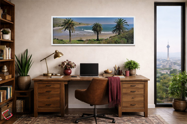 تابلو دکوراتیو Refugio State Beach, Santa Barbara, California, USA,منظ… اثر پانورامیک ایمجز - D1W