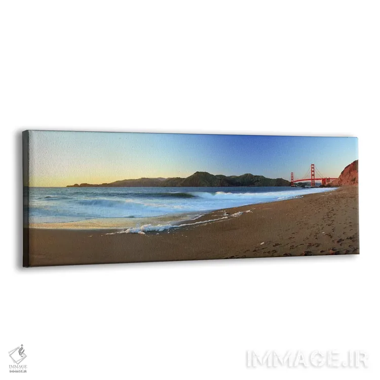تابلو دکوراتیو Golden Gate Bridge, San Francisco, California, USA,ردپا… اثر پانورامیک ایمجز - نمای پرسپکتیو محصول