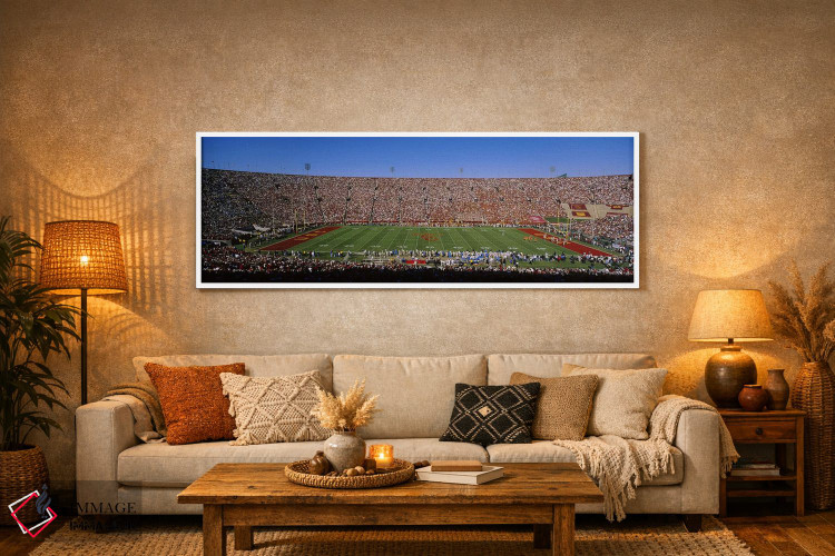 تابلو دکوراتیو Los Angeles Memorial Coliseum, City of Los Angeles, Cal… اثر پانورامیک ایمجز - D5W