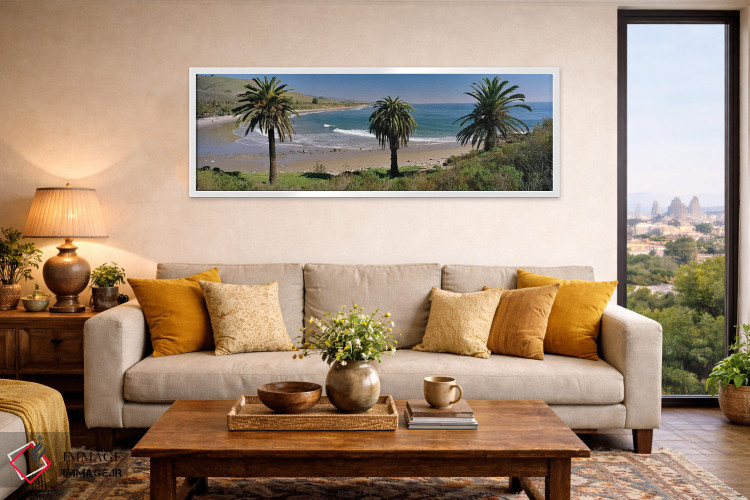 تابلو دکوراتیو Refugio State Beach, Santa Barbara, California, USA,منظ… اثر پانورامیک ایمجز - D5W