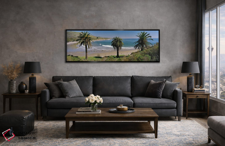 تابلو دکوراتیو Refugio State Beach, Santa Barbara, California, USA,منظ… اثر پانورامیک ایمجز - D6B