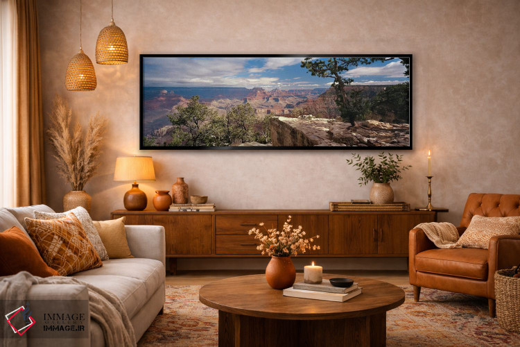 تابلو دکوراتیو Grand Canyon National Park, Arizona, USA,نمایی از نقطه… اثر پانورامیک ایمجز - D6B