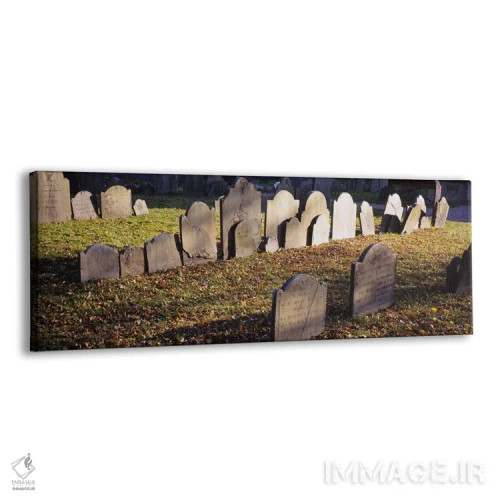 تابلو دکوراتیو Copp's Hill Burying Ground, Freedom Trail, Boston, Mass… اثر پانورامیک ایمجز - نمای پرسپکتیو محصول