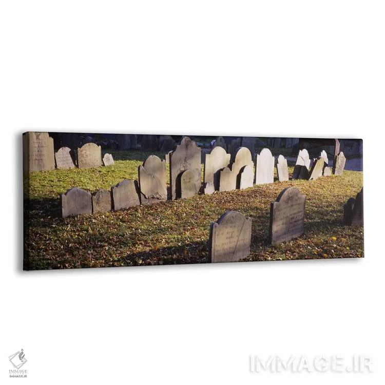 تابلو دکوراتیو Copp's Hill Burying Ground, Freedom Trail, Boston, Mass… اثر پانورامیک ایمجز - نمای پرسپکتیو محصول