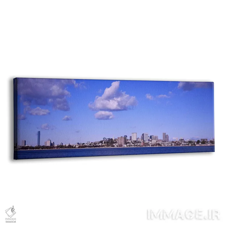 تابلو دکوراتیو Boston, Massachusetts, USA,شهر در کنار ساحل، بوستون، ما… اثر پانورامیک ایمجز - نمای پرسپکتیو محصول