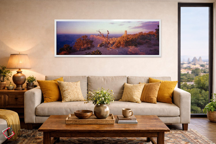تابلو دکوراتیو Grand Canyon National Park, Arizona, USA,غروب باشکوه بر… اثر پانورامیک ایمجز - D5W