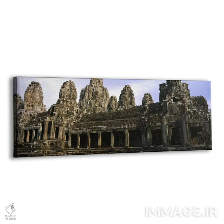 تابلو دکوراتیو Angkor Wat, Siem Reap, Cambodia,نمای رو به روی یک معبد… اثر پانورامیک ایمجز - نمای پرسپکتیو محصول