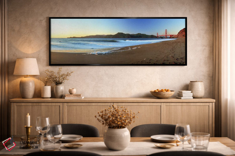 تابلو دکوراتیو Golden Gate Bridge, San Francisco, California, USA,ردپا… اثر پانورامیک ایمجز - D2B
