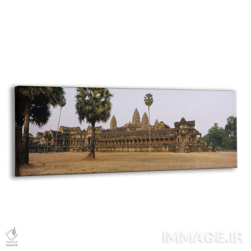 تابلو دکوراتیو Angkor Wat, Siem Reap, Cambodia #2,نمای روبه روی یک معب… اثر پانورامیک ایمجز - نمای پرسپکتیو محصول