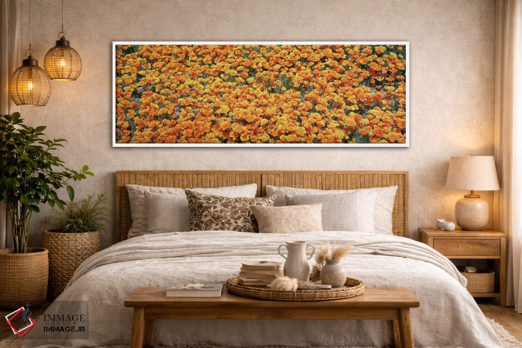 تابلو دکوراتیو Antelope Valley California Poppy Reserve, Los Angelese… اثر پانورامیک ایمجز - D5W