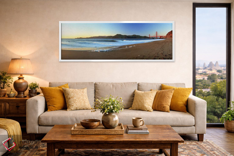 تابلو دکوراتیو Golden Gate Bridge, San Francisco, California, USA,ردپا… اثر پانورامیک ایمجز - D5W