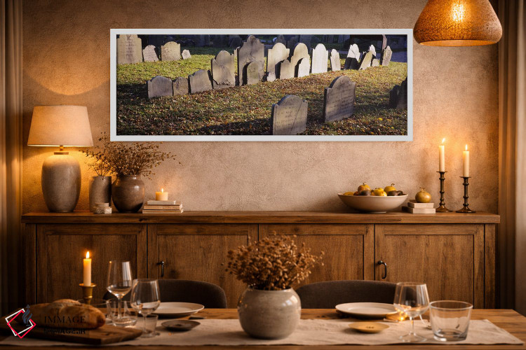 تابلو دکوراتیو Copp's Hill Burying Ground, Freedom Trail, Boston, Mass… اثر پانورامیک ایمجز - D1W