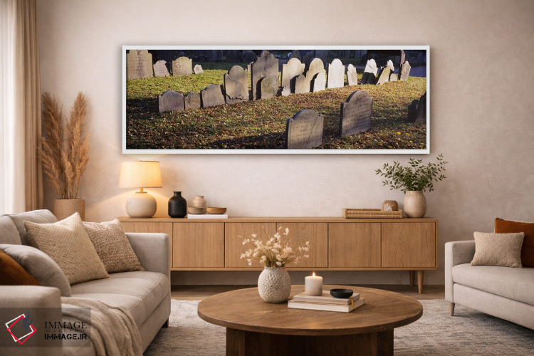 تابلو دکوراتیو Copp's Hill Burying Ground, Freedom Trail, Boston, Mass… اثر پانورامیک ایمجز - D4W