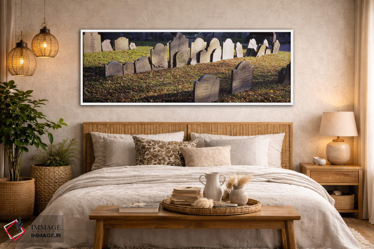تابلو دکوراتیو Copp's Hill Burying Ground, Freedom Trail, Boston, Mass… اثر پانورامیک ایمجز - D5W