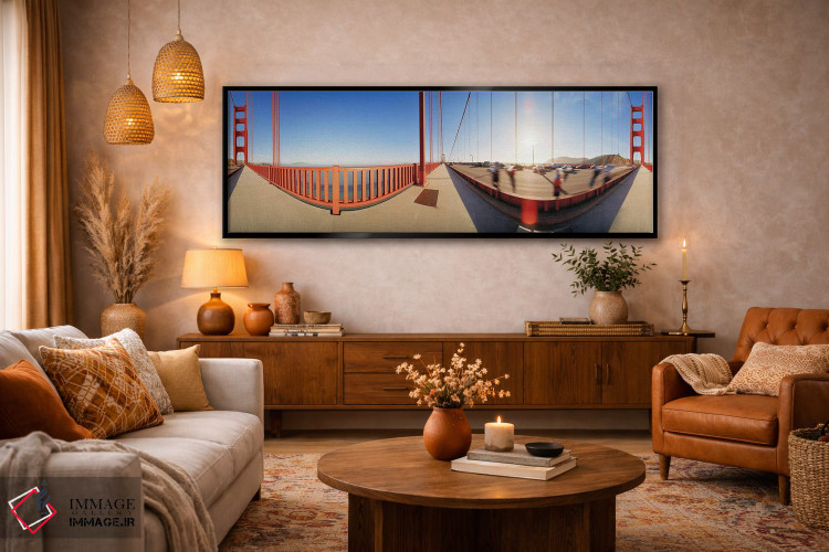 تابلو دکوراتیو Golden Gate Bridge, San Francisco, California, USA,گروه… اثر پانورامیک ایمجز - D6B
