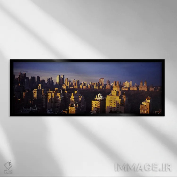 تابلو دکوراتیو Central Park, Manhattan, New York City, New York State… اثر پانورامیک ایمجز - نمای قابدار مشکی