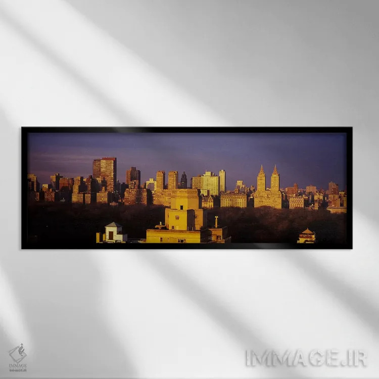 تابلو دکوراتیو Central Park, Manhattan, New York City, New York State… اثر پانورامیک ایمجز - نمای قابدار مشکی
