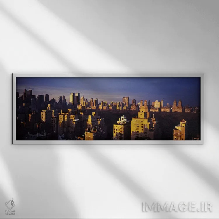 تابلو دکوراتیو Central Park, Manhattan, New York City, New York State… اثر پانورامیک ایمجز - نمای قابدار سفید