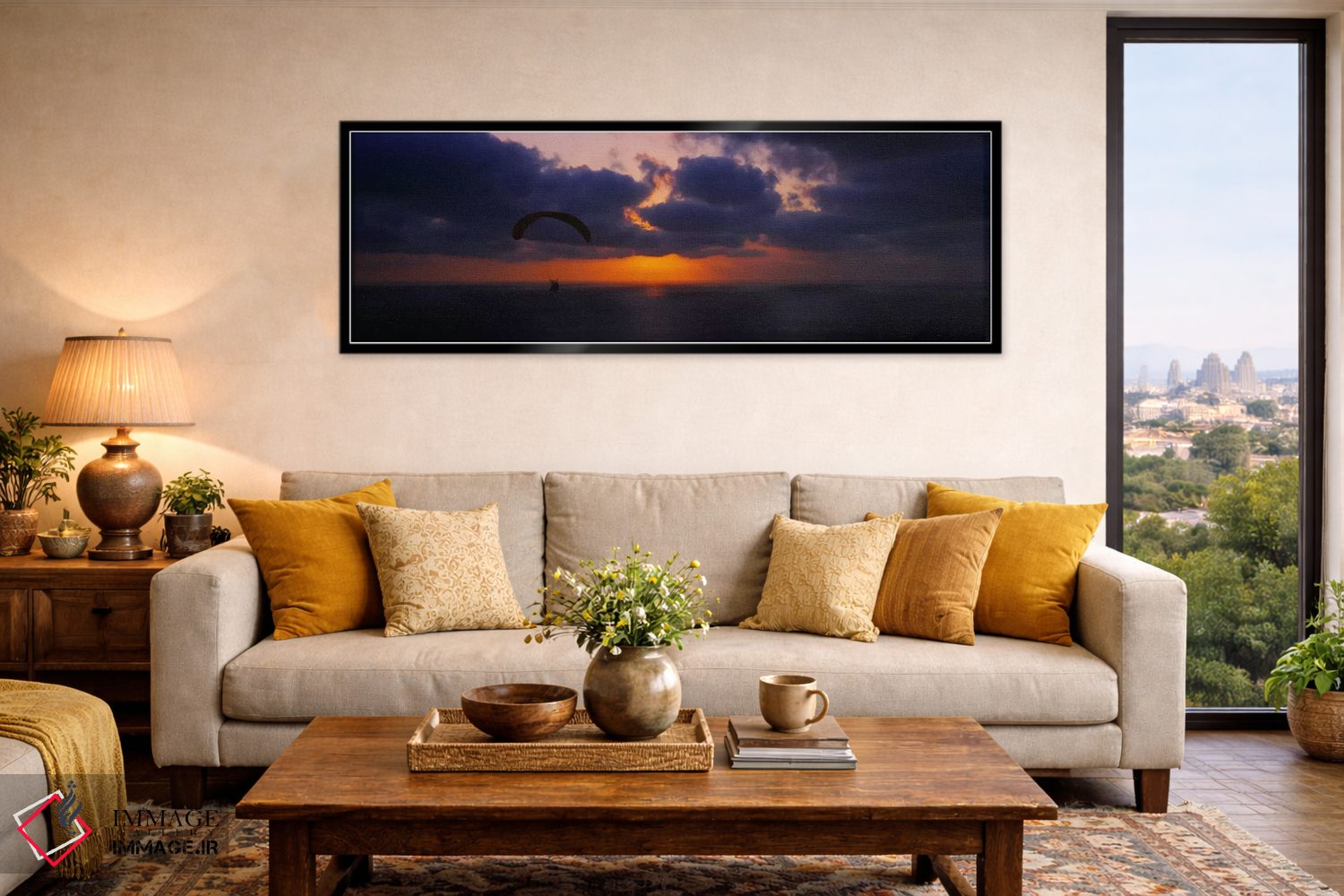 تابلو دکوراتیو Blacks Beach, San Diego, California, USA,سایه شخصی در ح… اثر پانورامیک ایمجز - D6B