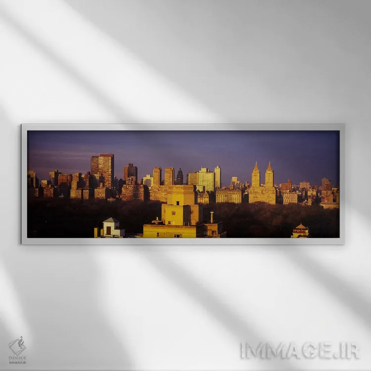 تابلو دکوراتیو Central Park, Manhattan, New York City, New York State… اثر پانورامیک ایمجز - نمای قابدار سفید