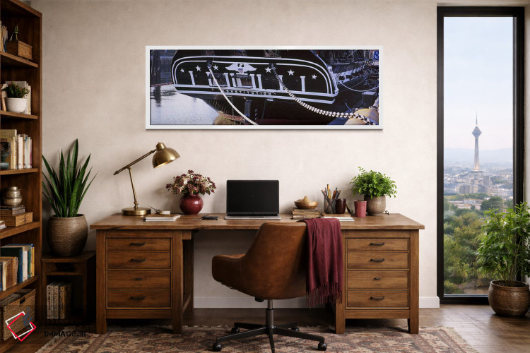 تابلو دکوراتیو USS Constitution, Freedom Trail, Boston, Massachusetts… اثر پانورامیک ایمجز - D2W